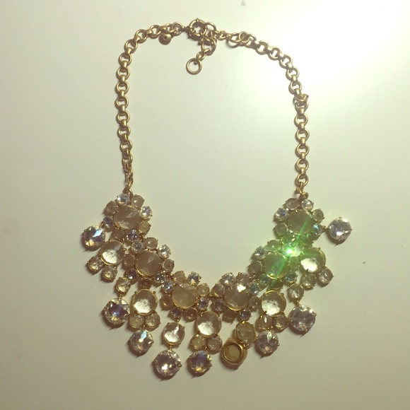 Jcrew Rhinestone Necklace - Picture 1 of 3